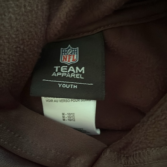 Boys NFL Team Apparel Browns Swestshirt size M - Picture 2 of 3